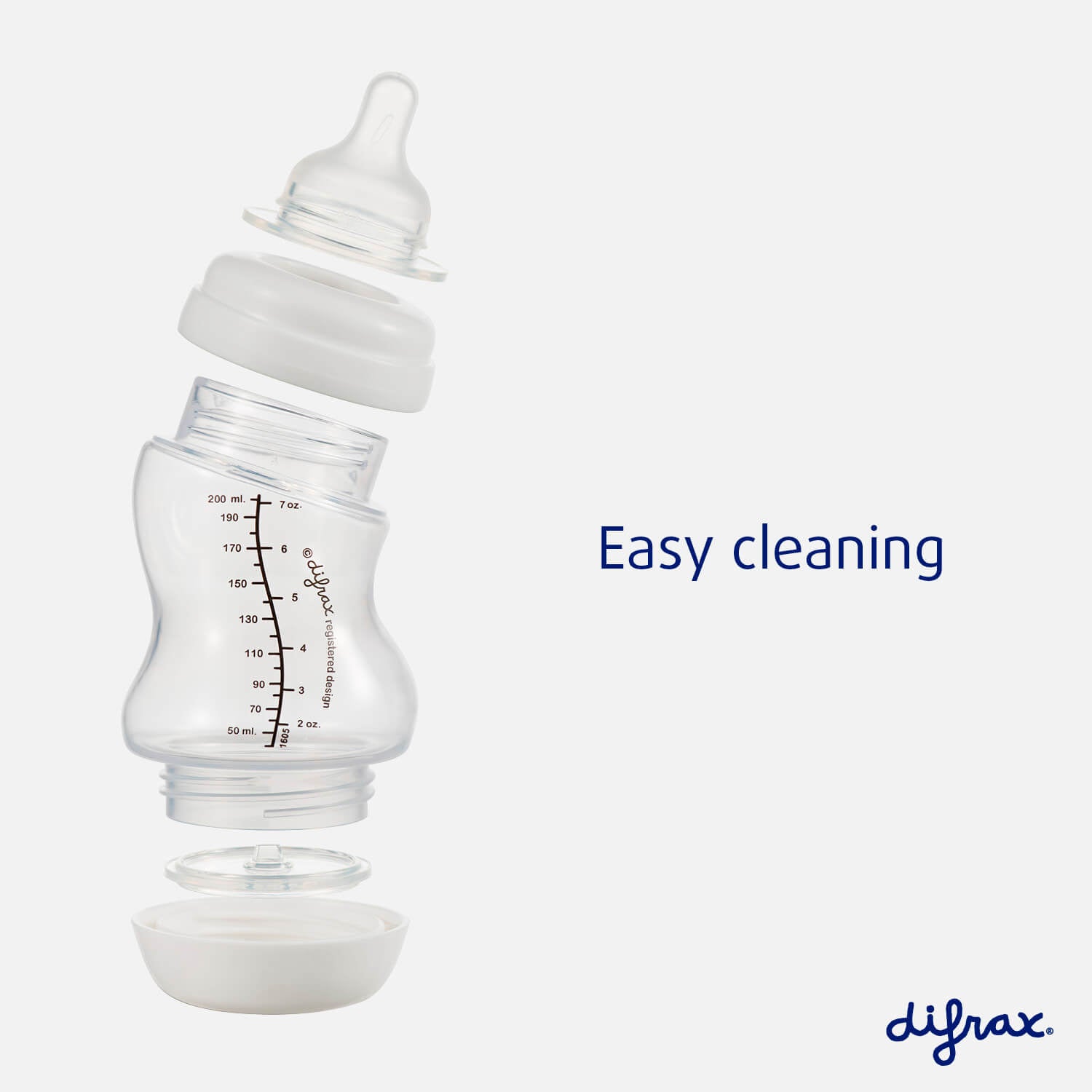 Glas S-Babyflasche Natural 310 ml