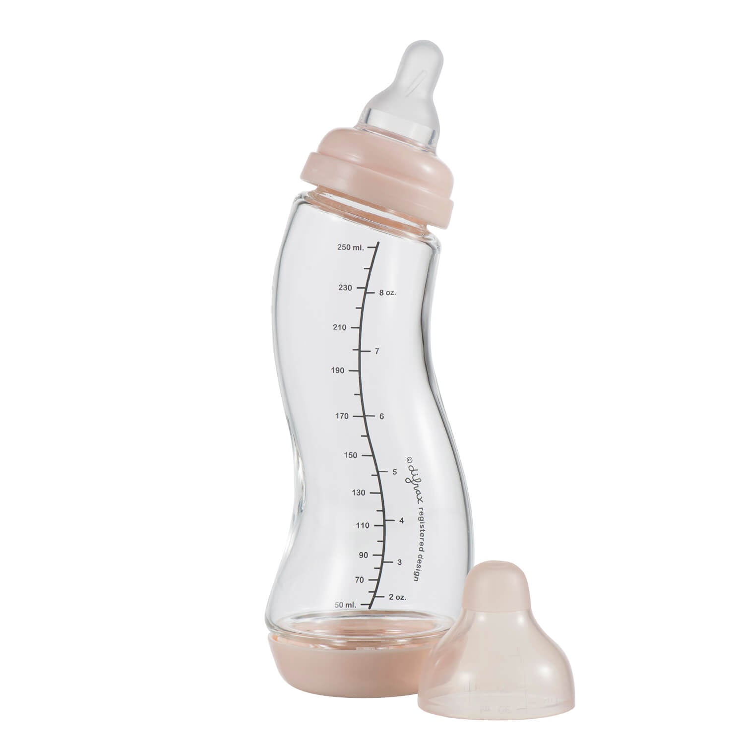 Glas S-Babyflasche Natural 250 ml