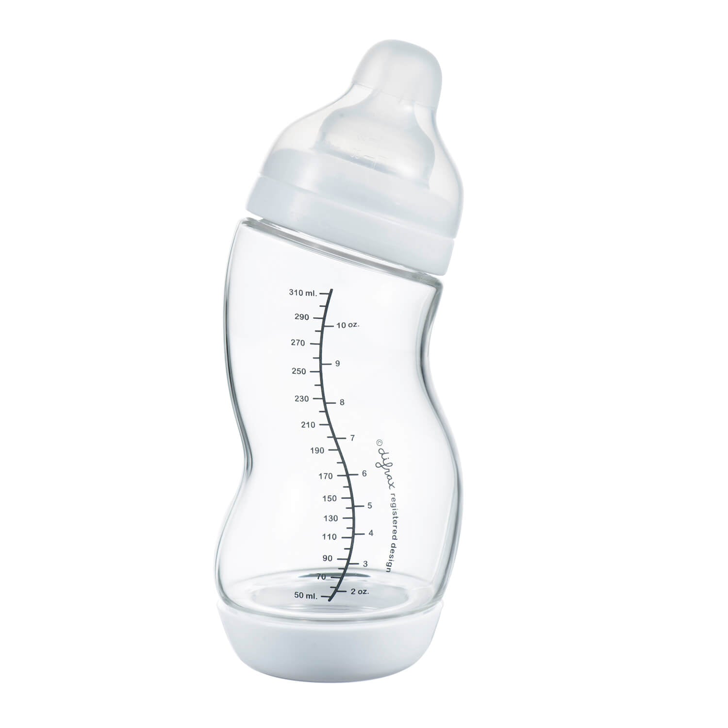 Glass S-bottle - 310 ml - Wide