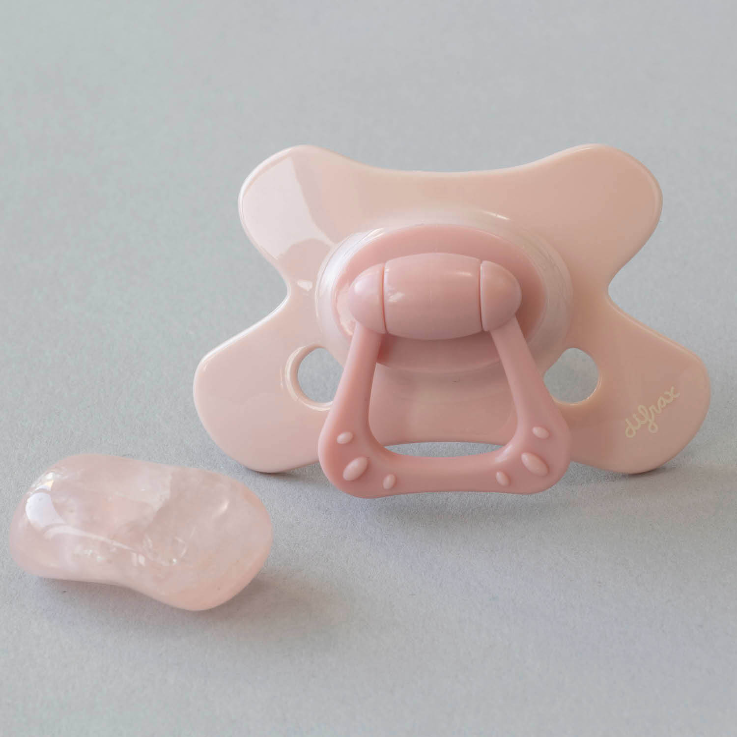 Pacifier Dental 6+ months GEMS - Green Jade | Pink Opal - 4 pieces