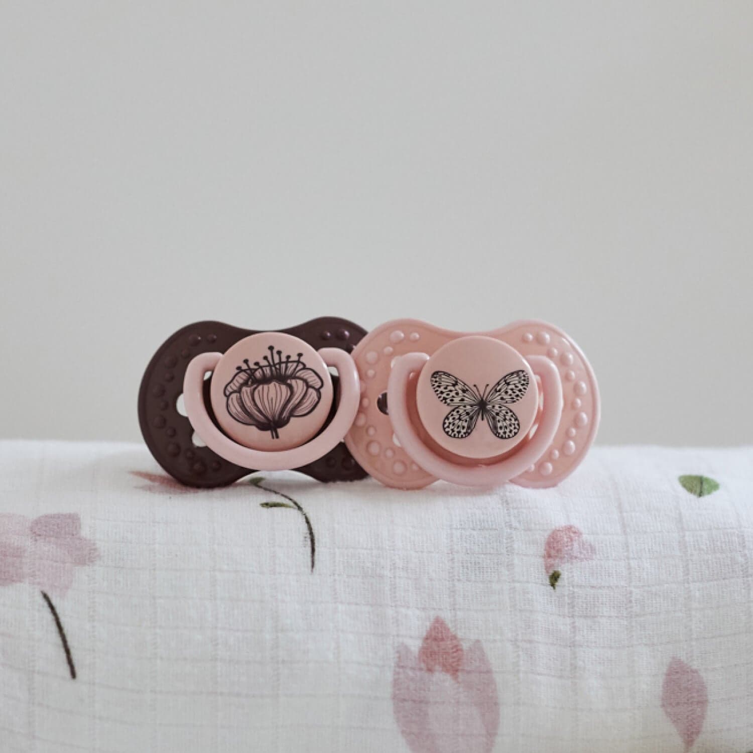 Difrax LOVI - Dynamic pacifier 6-18 months Botanic