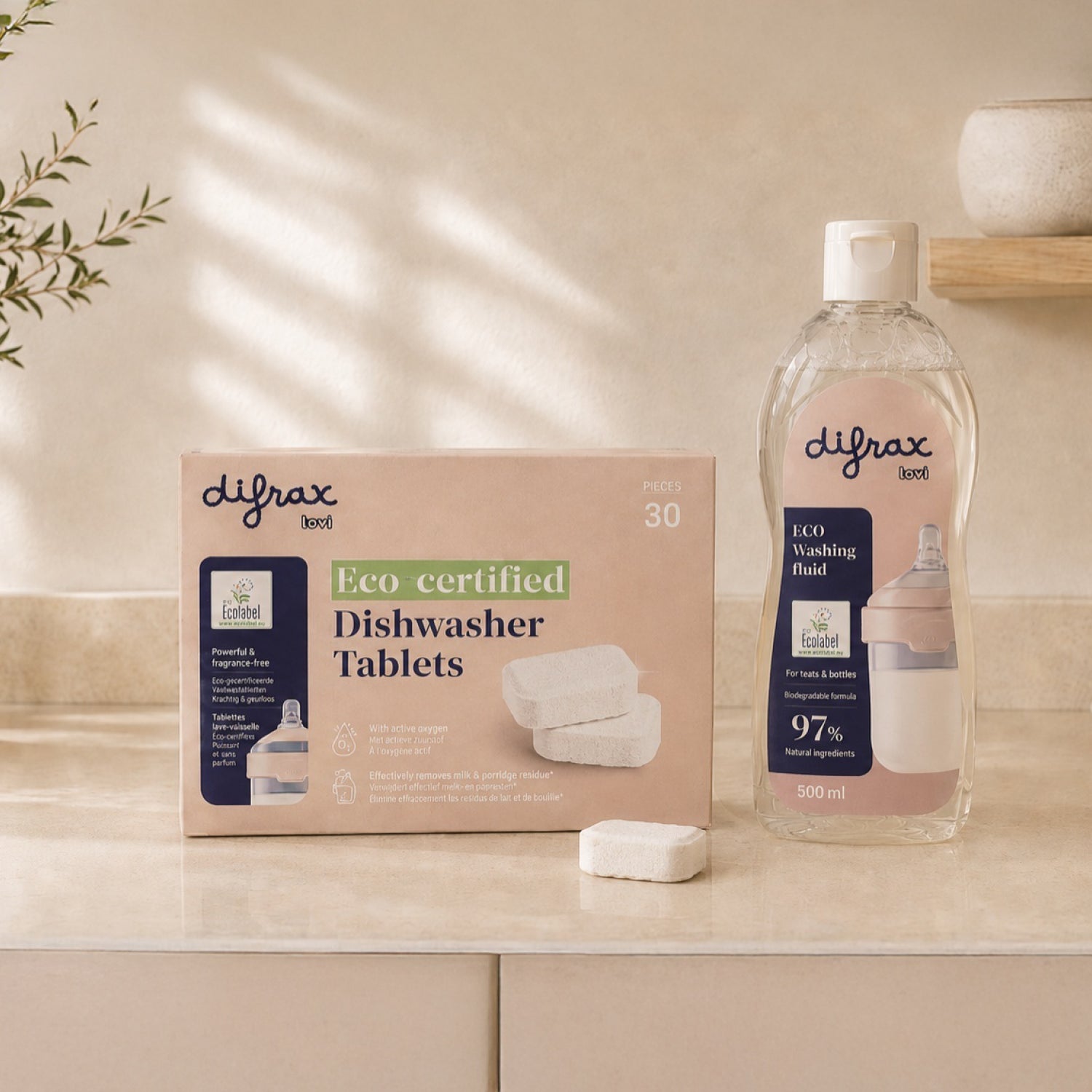 ECO cleaning set for baby products