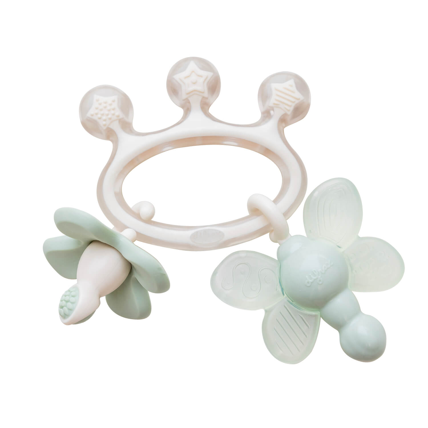 Bijtjuweel - Bijtring - Pistachio