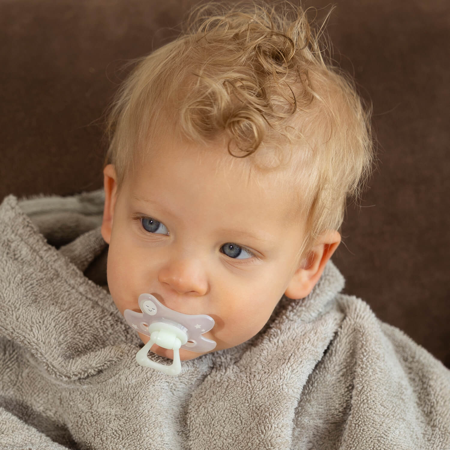 Pacifier Natural 18M+ Pure and Glow - Wildberry | Cinnamon- 4 pcs