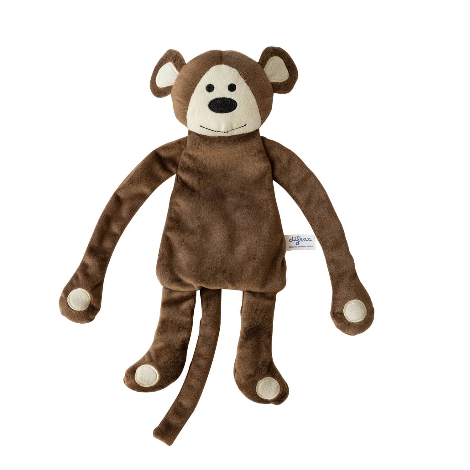 Affe Mario - Flaches Kuscheltier - Soft