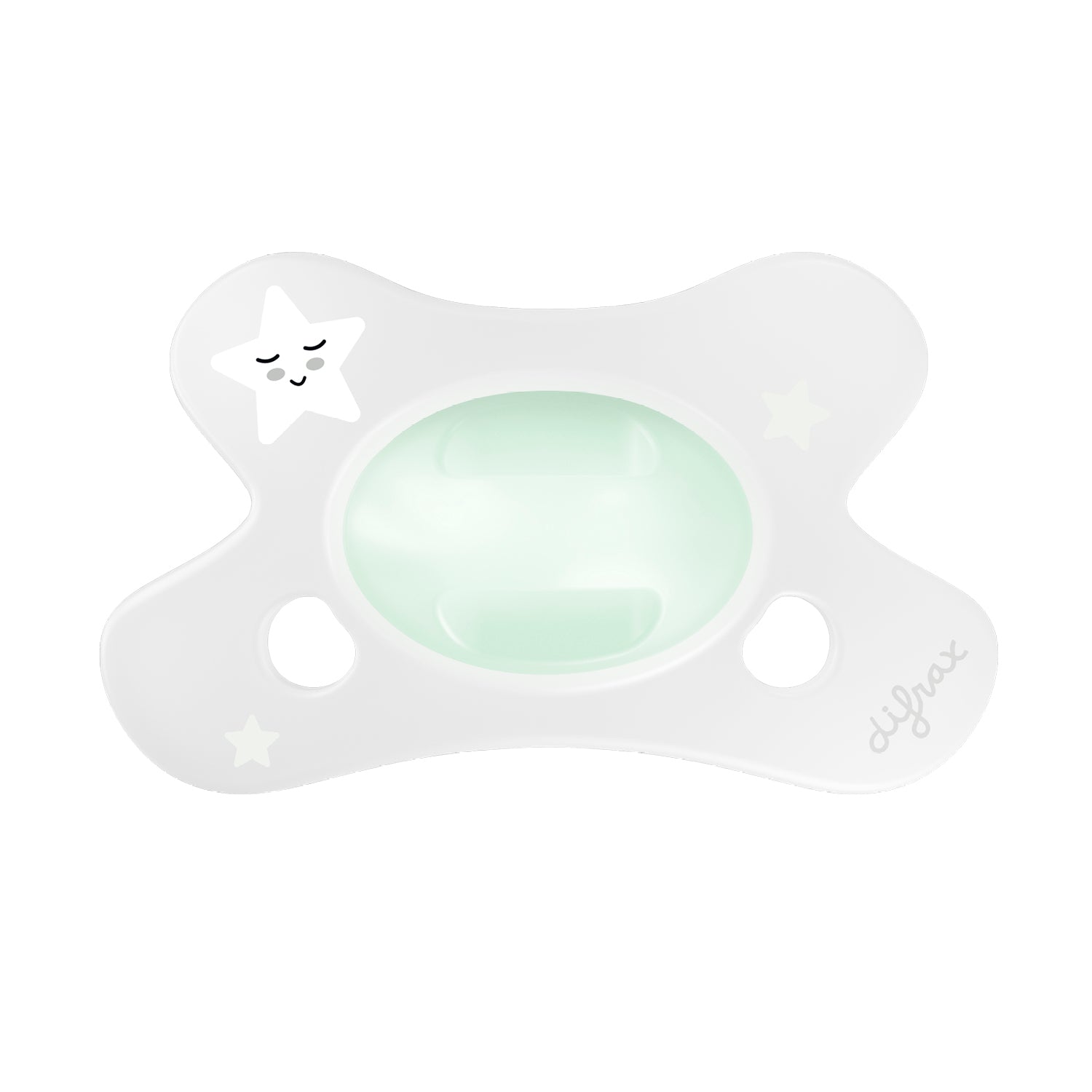 Fopspeen Dental 0-6 Maanden - Glow in the Dark - Difrax