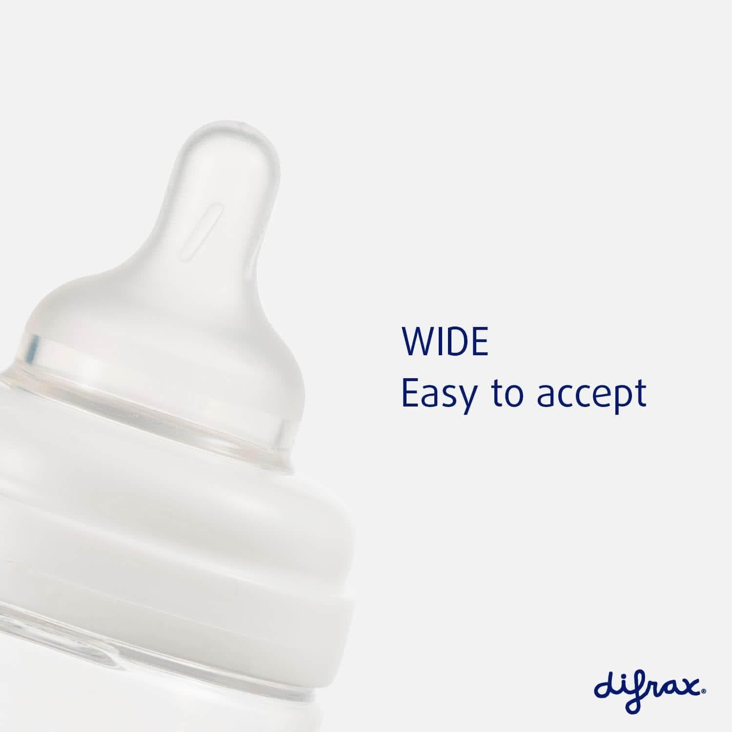 S-babyfles Wide 310 ml - Difrax