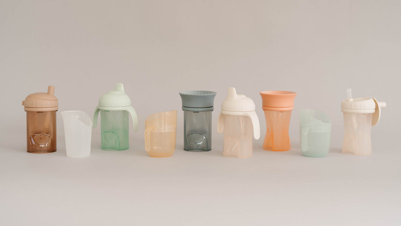Difrax drinkbekers en bestek voor baby's en peuters