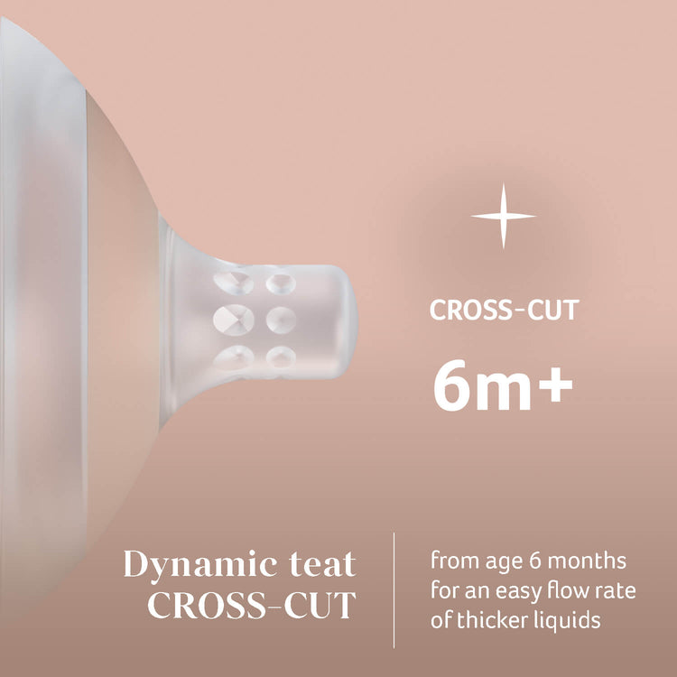 Mammafeel dynamic bottle teat Cross Cut