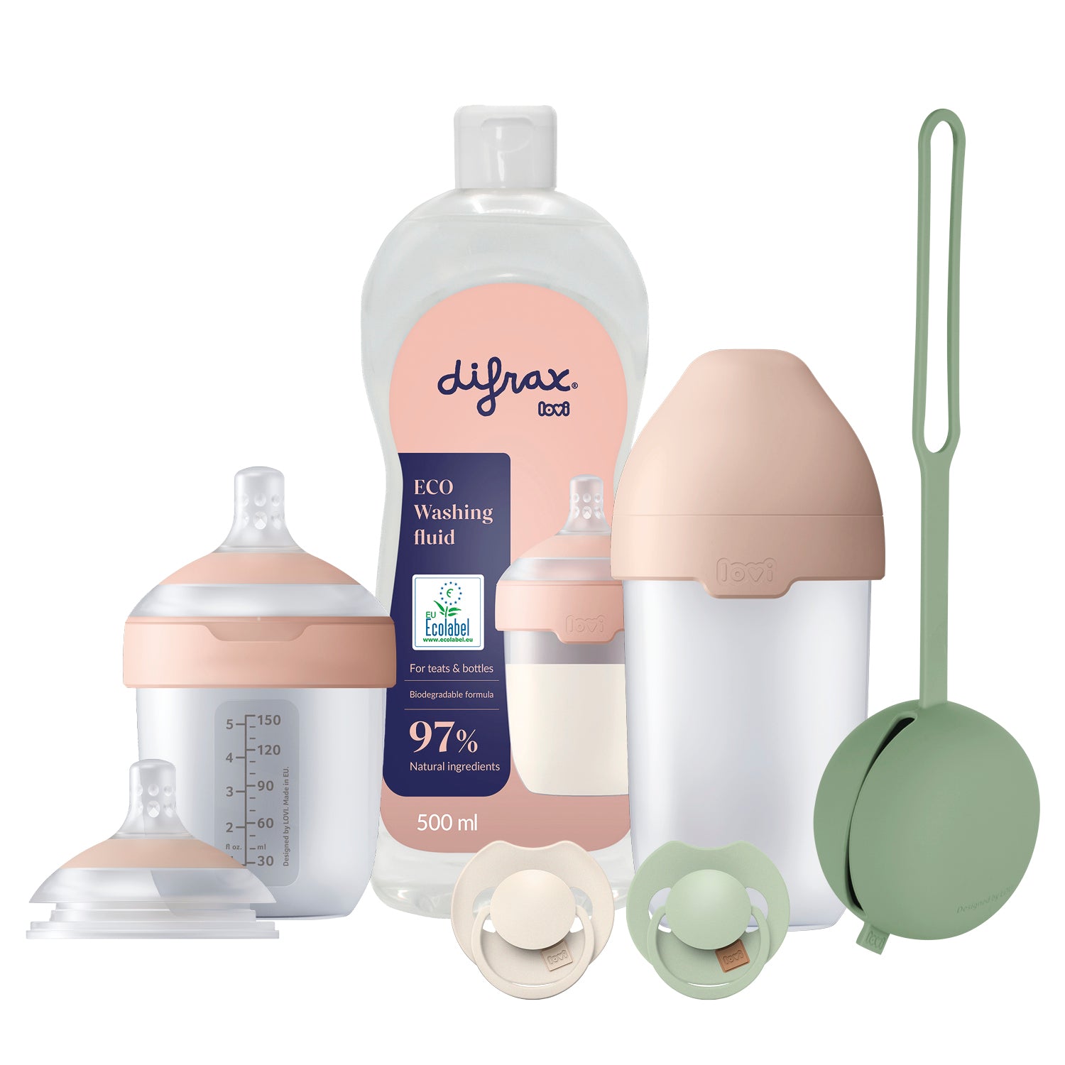 Deluxe Babyset - Pistachio