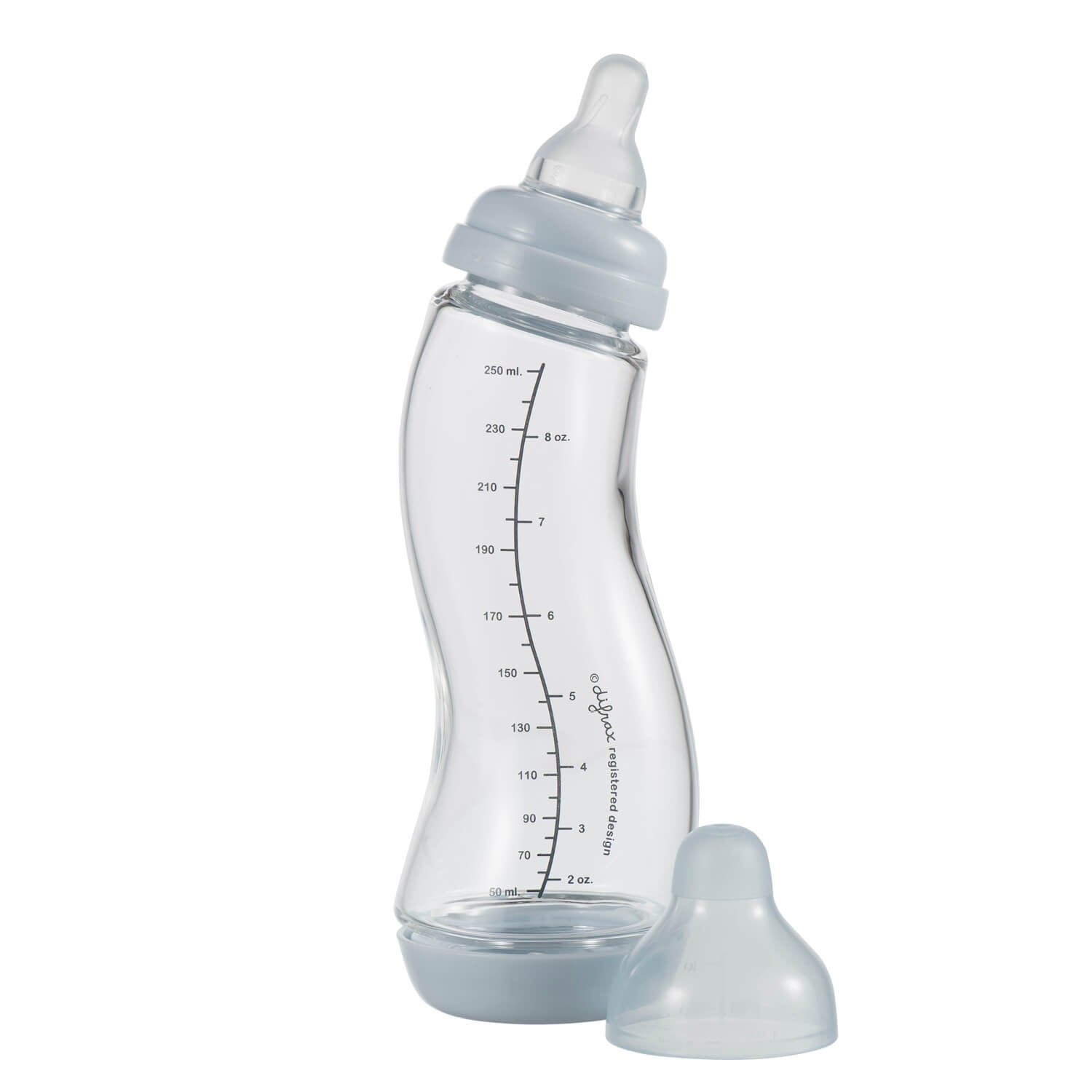 Glas S-Babyflasche Natural 250 ml