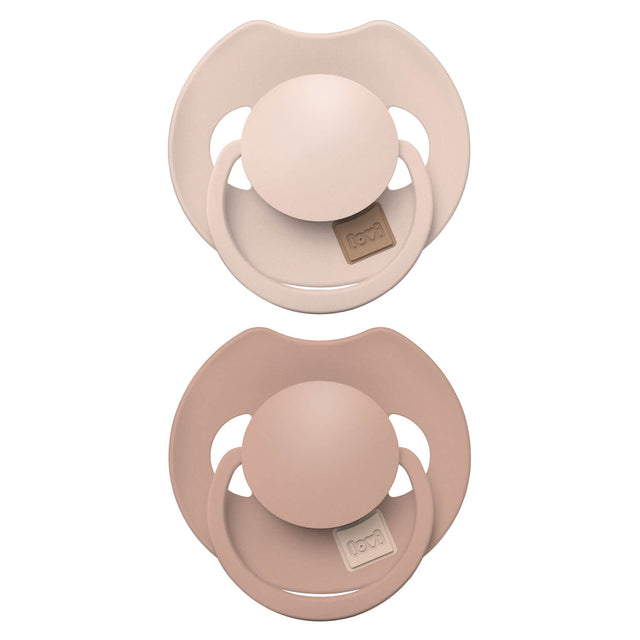 Fopspeen Dynamisch Prime 0-6 Maanden - Difrax - kleur nude blush