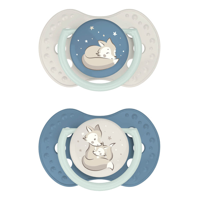 Pacifier Dynamic 0-6 months Night & Day