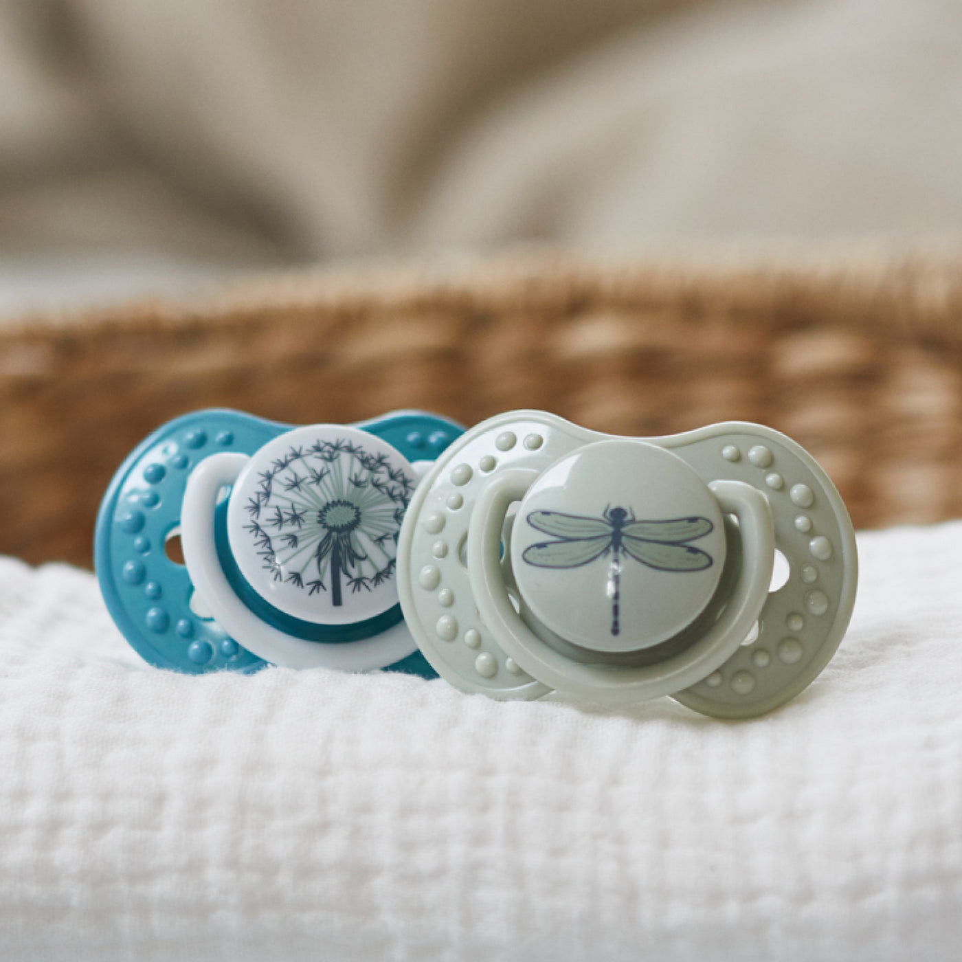 Dynamische fopspenen collectie