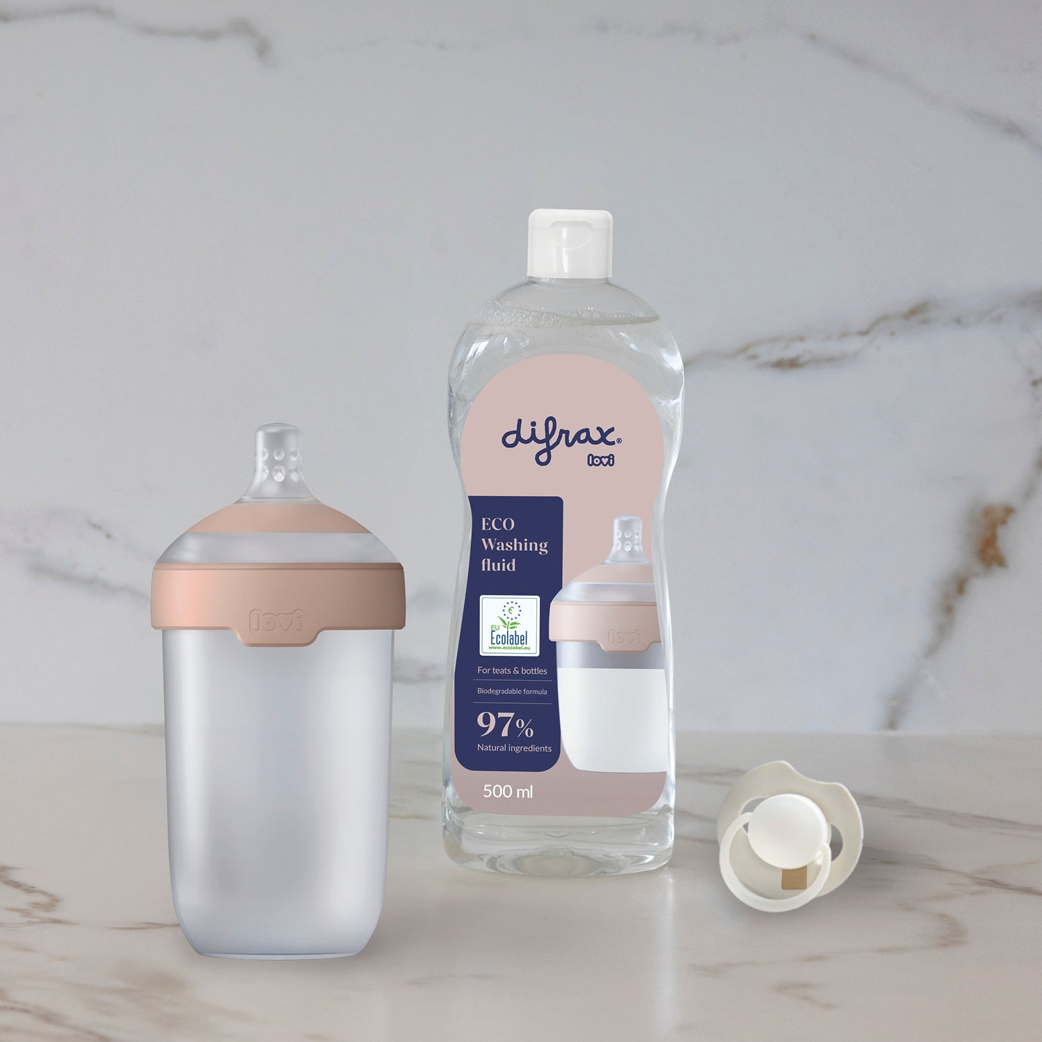 Difrax LOVI Newborn Starterset – De ideale start voor een baby