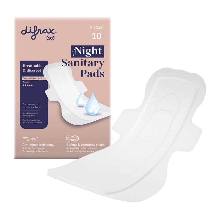 Postpartum kraamverband – nacht, 10 stuks