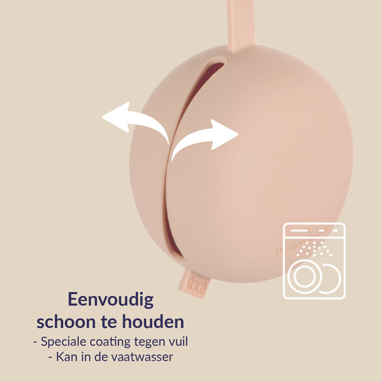 Boîte à sucette en silicone