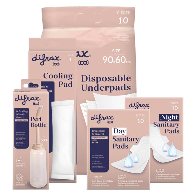 Postpartum: Kraamset Compleet van Difrax LOVI 