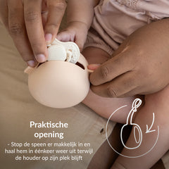 Boîte à sucette en silicone
