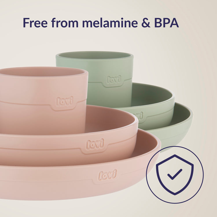 Difrax LOVI Tableware set with cup