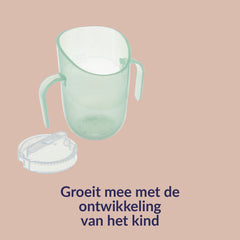 De Difrax LOVI Genius Oefenbeker groeit mee met e ontwikkeling van het kind