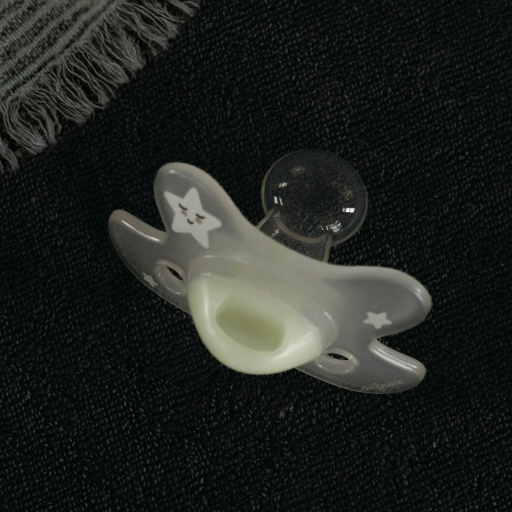 Fopspeen Natural 0-6 Maanden - Glow in the Dark