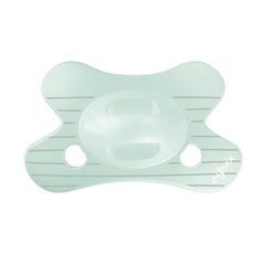 Little Venture natural fopspeen met design Stripy Mint