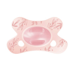 Little Venture Natural fopspeen met design Soft Pink Leafs