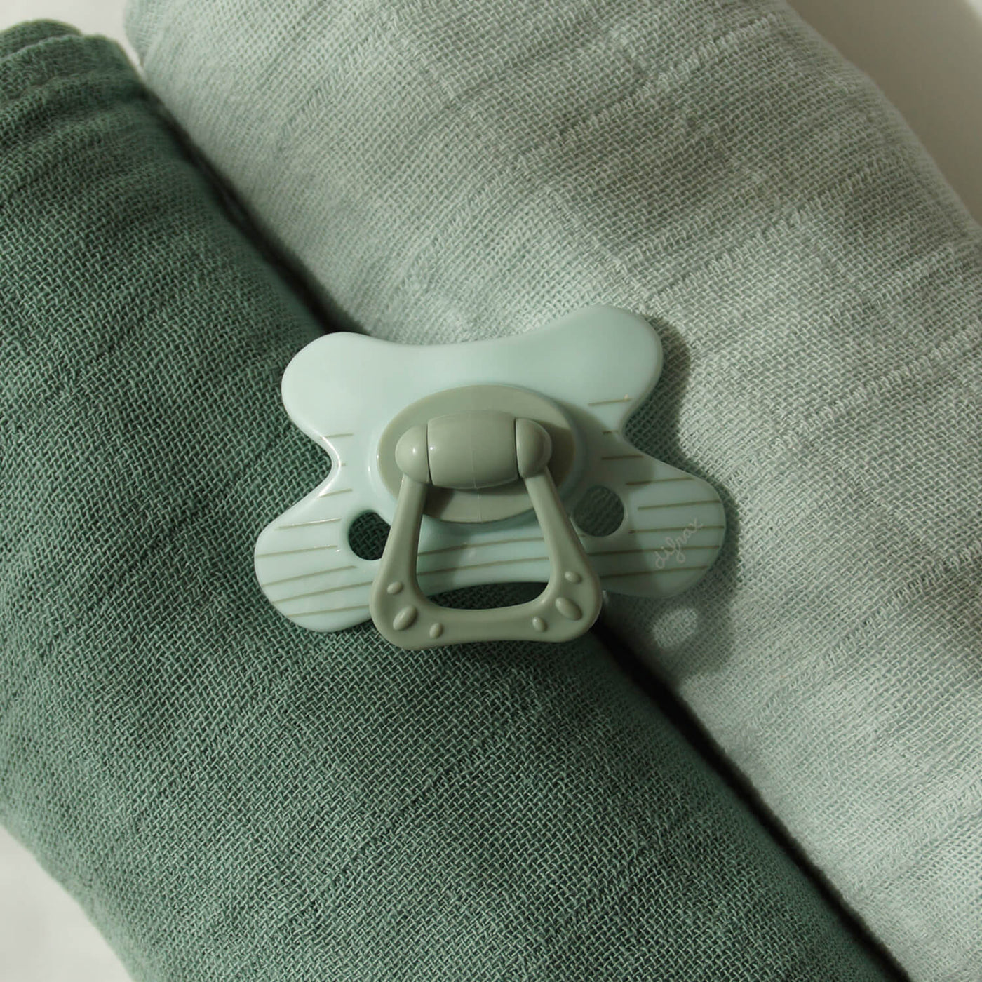 Ambience Beeld Stripy Mint Little Venture fopspeen