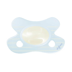 Natural Difrax speen in de kleur Stripy Blue