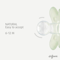 Sucette en silicone 6-12 mois - 2 pièces