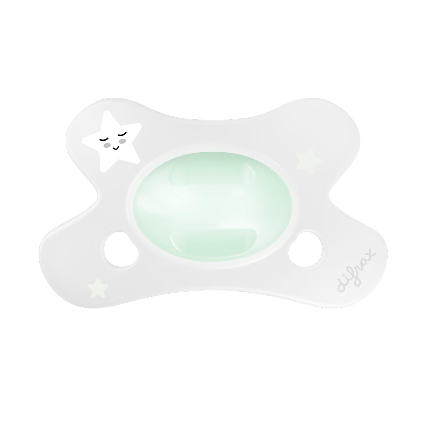 Fopspeen Dental 0-6 Maanden - Glow in the Dark - Difrax