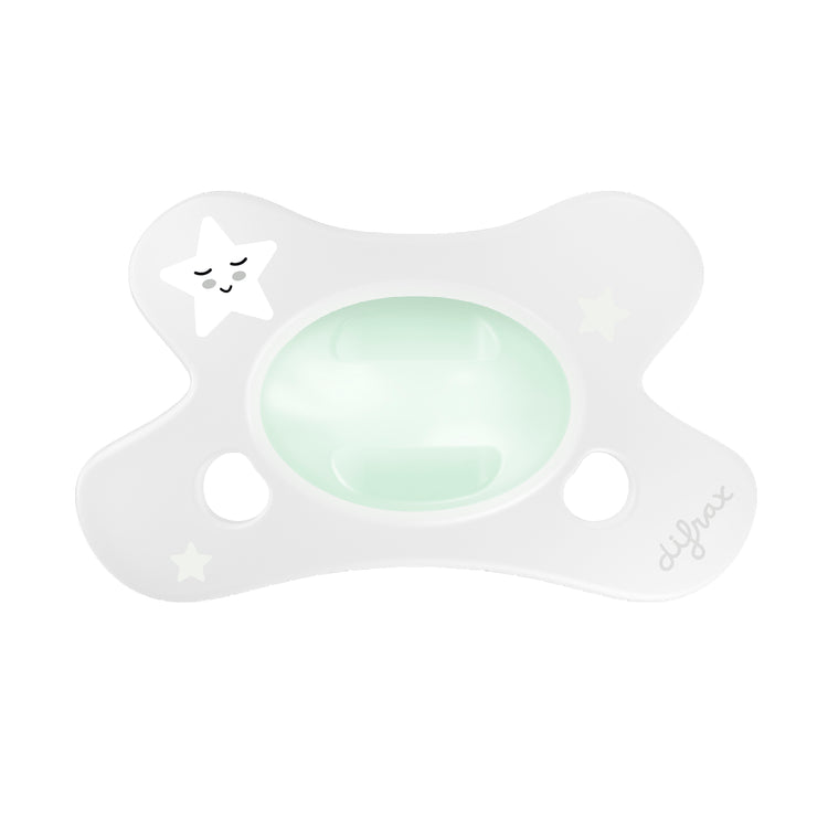 Fopspeen Dental 0-6 Maanden - Glow in the Dark - Difrax