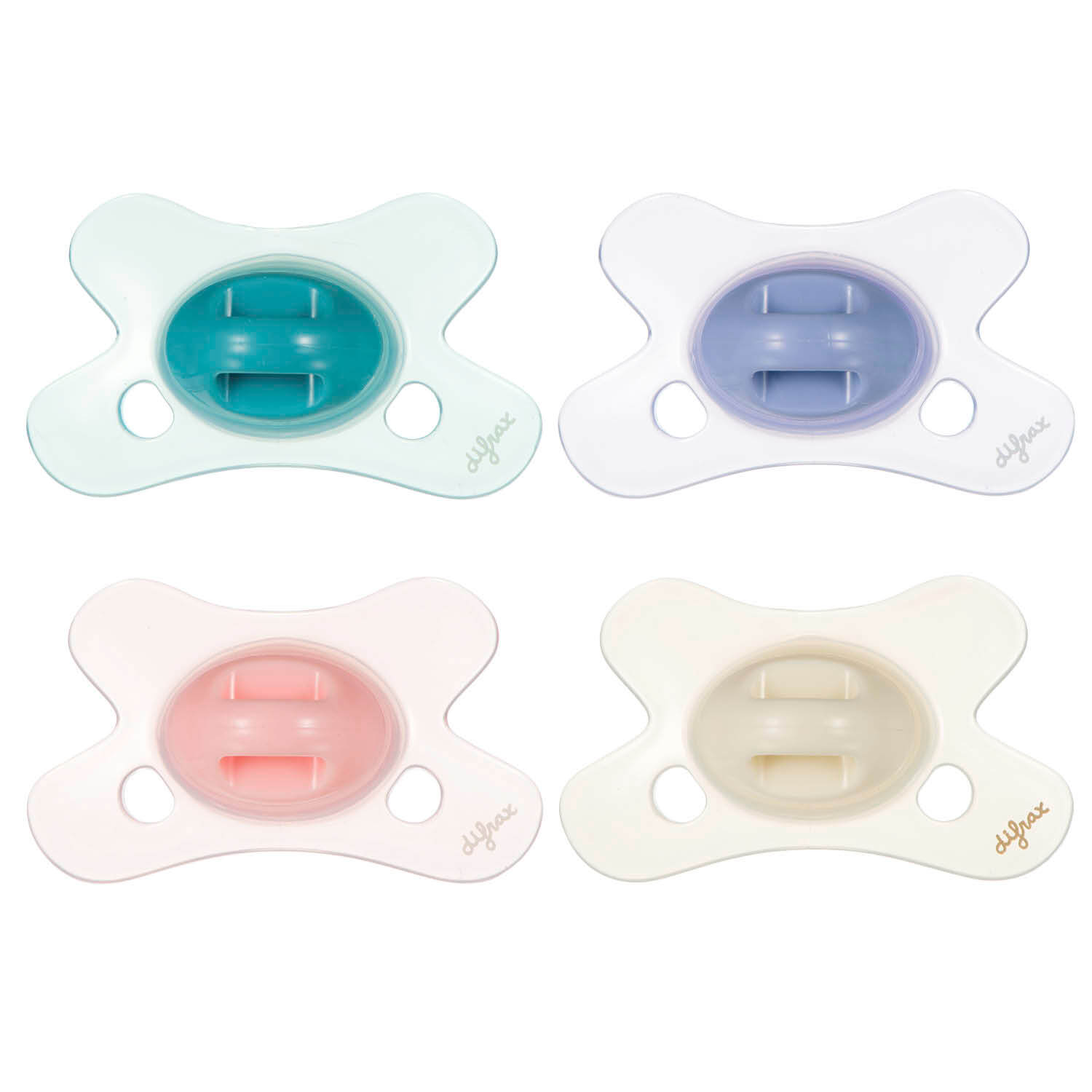 Pacifier Natural 0-6 months Cotton Candy