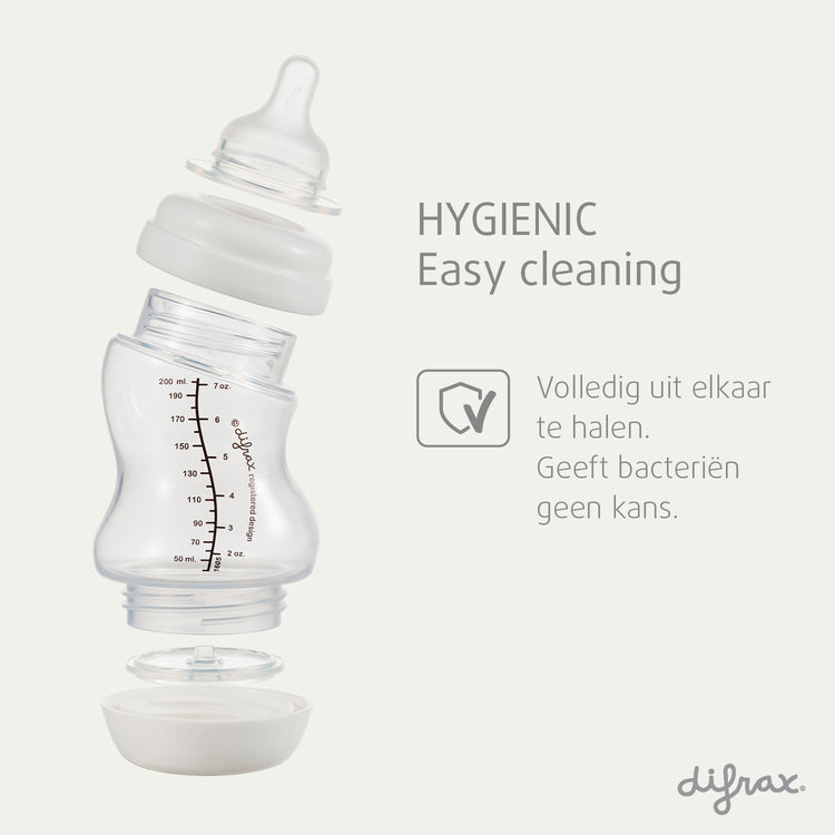 Porridge bottle XL - Wide - 310 ml - White