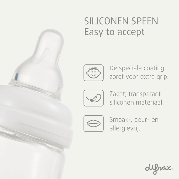 Handgreep babyfles 240 ml - Woezel en Pip
