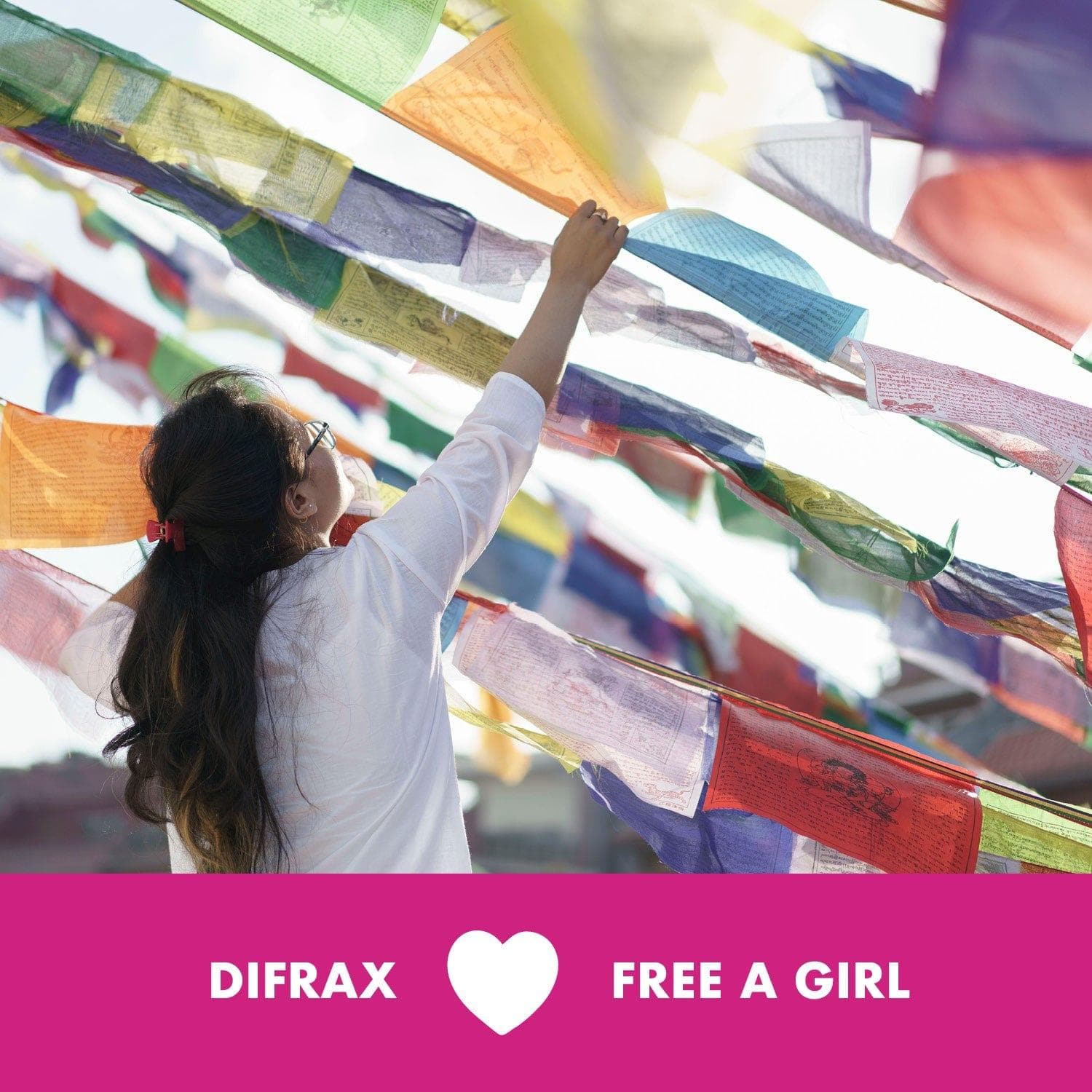 Donatie Free a Girl 1 euro - Difrax