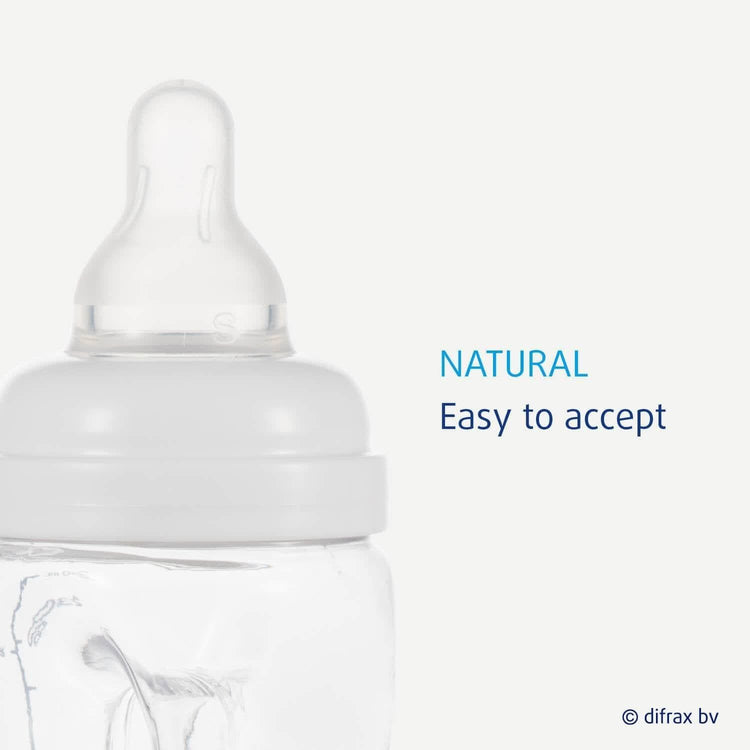 Anti-Colic S-babyfles Natural 250 ml - I Love You - Difrax