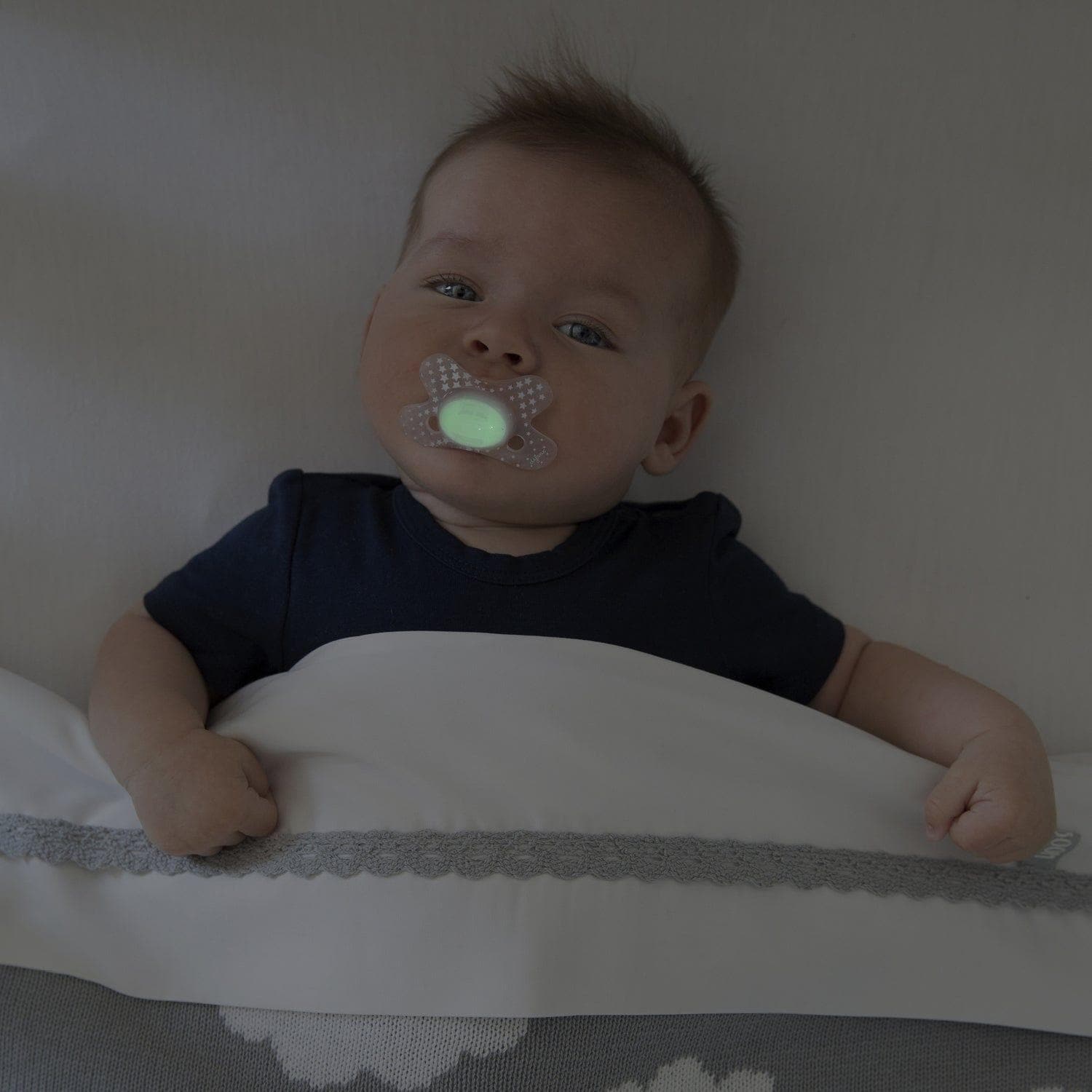 Pacifier Natural 0-6 months - Glow in the Dark
