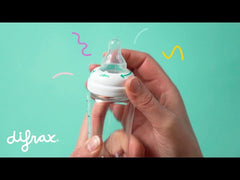 Anneau 1-2-3 avec tétine de dosage XS - 2 pièces
