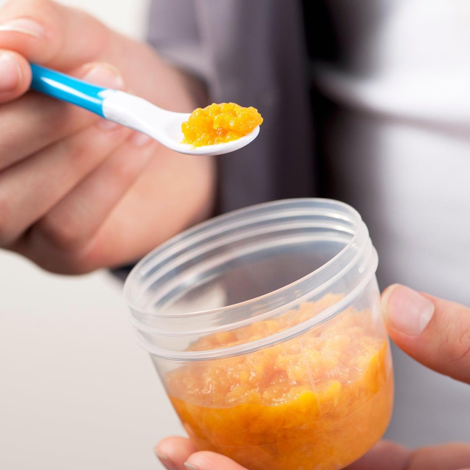 Knijpzakhouder, voedselzakhouder, draagbare babyzakhouder, knijpbestendig, herbruikbare babyvoedselfles, fruitzakhouder zonder te knijpen, babyvoeding opslag voor Lebensmi Knijpzakhouder, voedselzakhouder, draagbare babyzakhouder, knijpbestendig, herbruikbare babyvoedselfles, fruitzakhouder zonder te knijpen, babyvoeding opslag voor Lebensmi