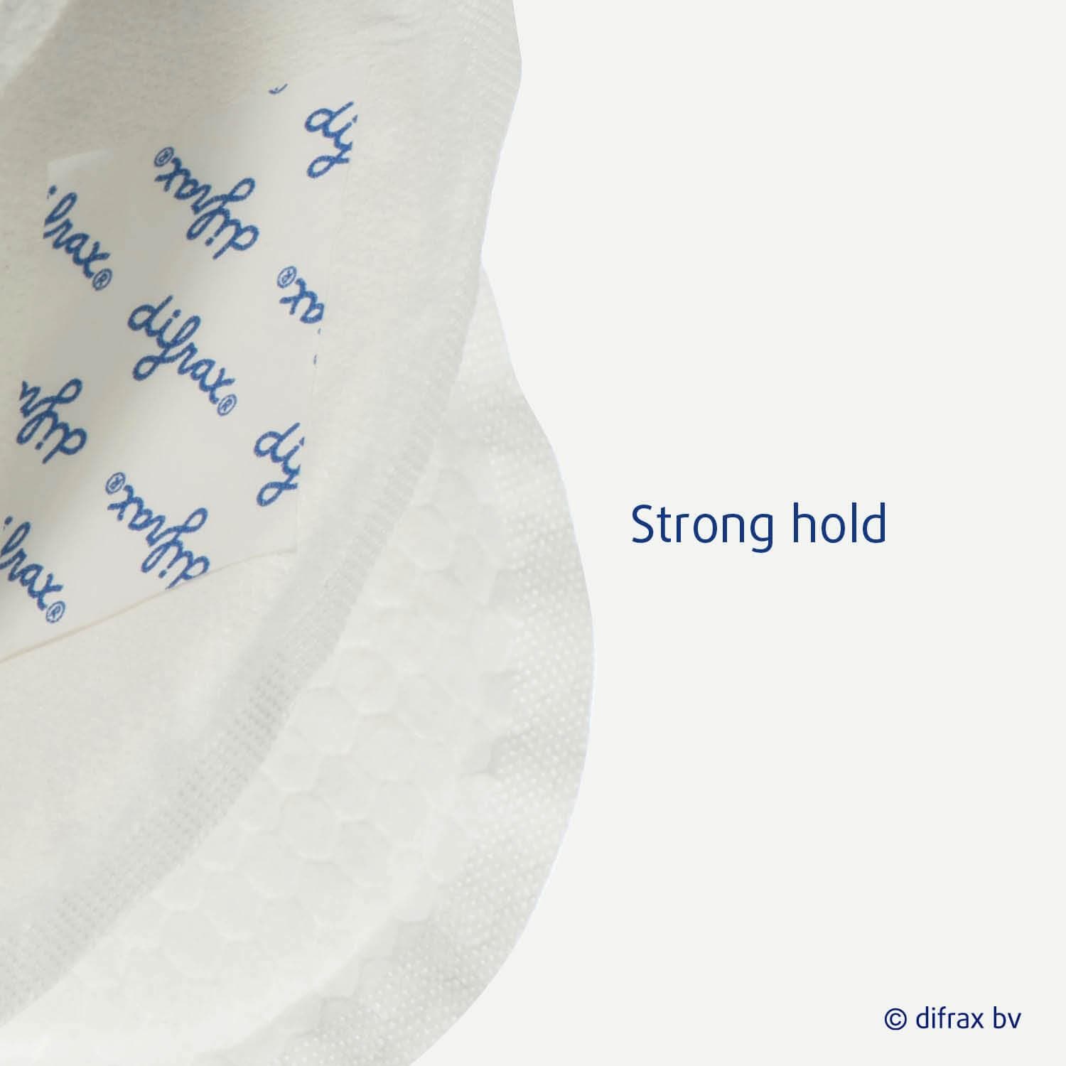 Nursing pads: strong hold