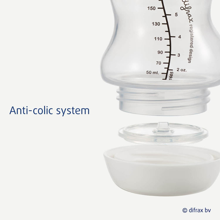 S-babyfles Wide 200 ml - Difrax
