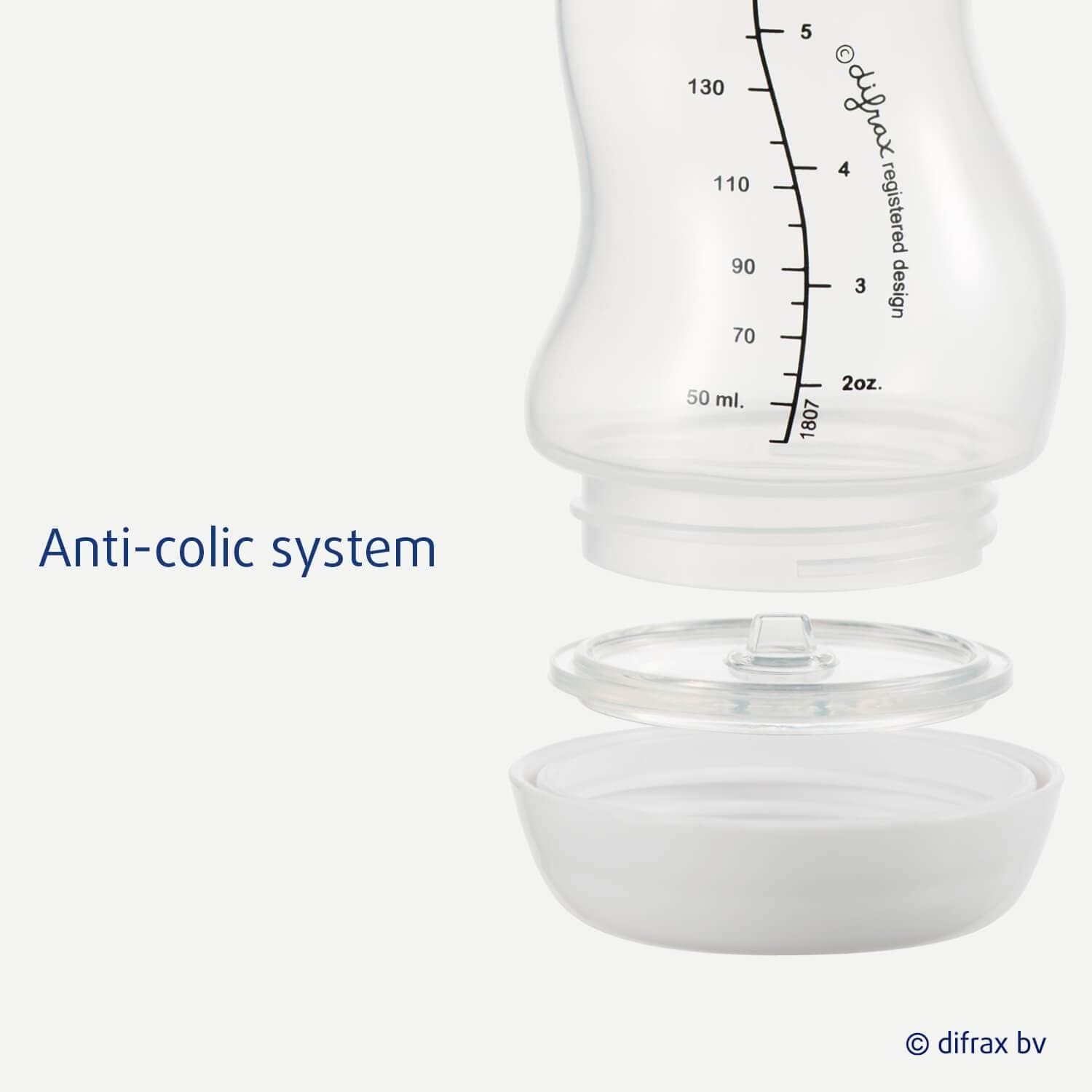 Biberon S anti-colique Natural - 250 ml - Woezel & Pip